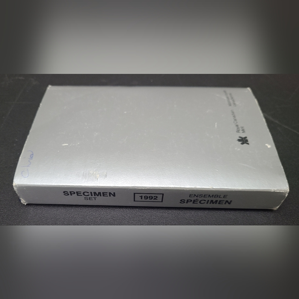 1992 Canada Specimen Coin Set Royal Canadian Mint w/ Case & COA